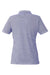 Vineyard Vines G001320 Womens Fanshell Short Sleeve Polo Shirt Deep Bay Blue/White Cap Flat Back