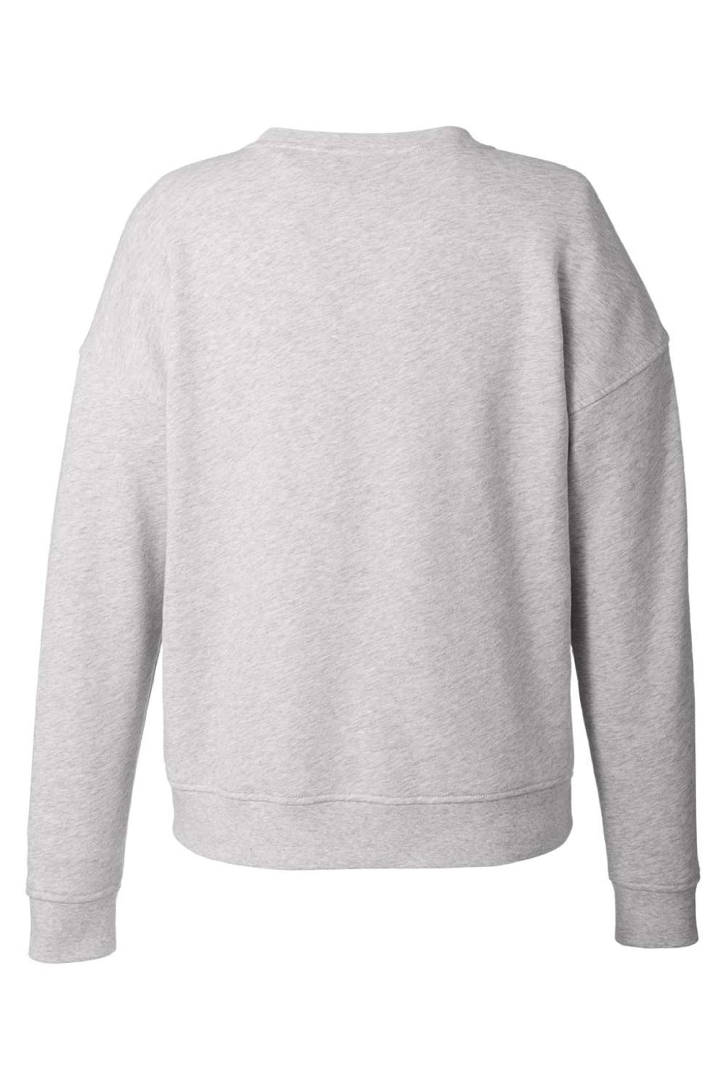 Vineyard Vines K002794 Womens Garment Dyed Crewneck Sweatshirt Heather Grey Flat Back