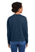 Vineyard Vines K002794 Womens Garment Dyed Crewneck Sweatshirt Vineyard Navy Blue Model Back