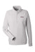 Vineyard Vines K002795 Womens Collegiate Shep 1/4 Zip Sweatshirt Heather Grey Flat Front