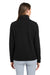 Vineyard Vines K002795 Womens Collegiate Shep 1/4 Zip Sweatshirt Jet Black Model Back