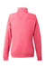 Vineyard Vines K002795 Womens Collegiate Shep 1/4 Zip Sweatshirt Jetty Red Flat Back