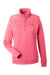 Vineyard Vines K002795 Womens Collegiate Shep 1/4 Zip Sweatshirt Jetty Red Flat Front