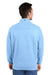 Vineyard Vines K002712 Mens Collegiate Shep 1/4 Zip Sweatshirt Jake Blue Model Back