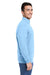 Vineyard Vines K002712 Mens Collegiate Shep 1/4 Zip Sweatshirt Jake Blue Model Side
