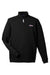 Vineyard Vines K002712 Mens Collegiate Shep 1/4 Zip Sweatshirt Jet Black Flat Front