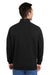 Vineyard Vines K002712 Mens Collegiate Shep 1/4 Zip Sweatshirt Jet Black Model Back