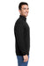 Vineyard Vines K002712 Mens Collegiate Shep 1/4 Zip Sweatshirt Jet Black Model Side