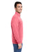 Vineyard Vines K002712 Mens Collegiate Shep 1/4 Zip Sweatshirt Jetty Red Model Side