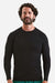 Onna NN270 Mens Unstoppable Fresh Long Sleeve Underscrub Base Layer Black Model Front