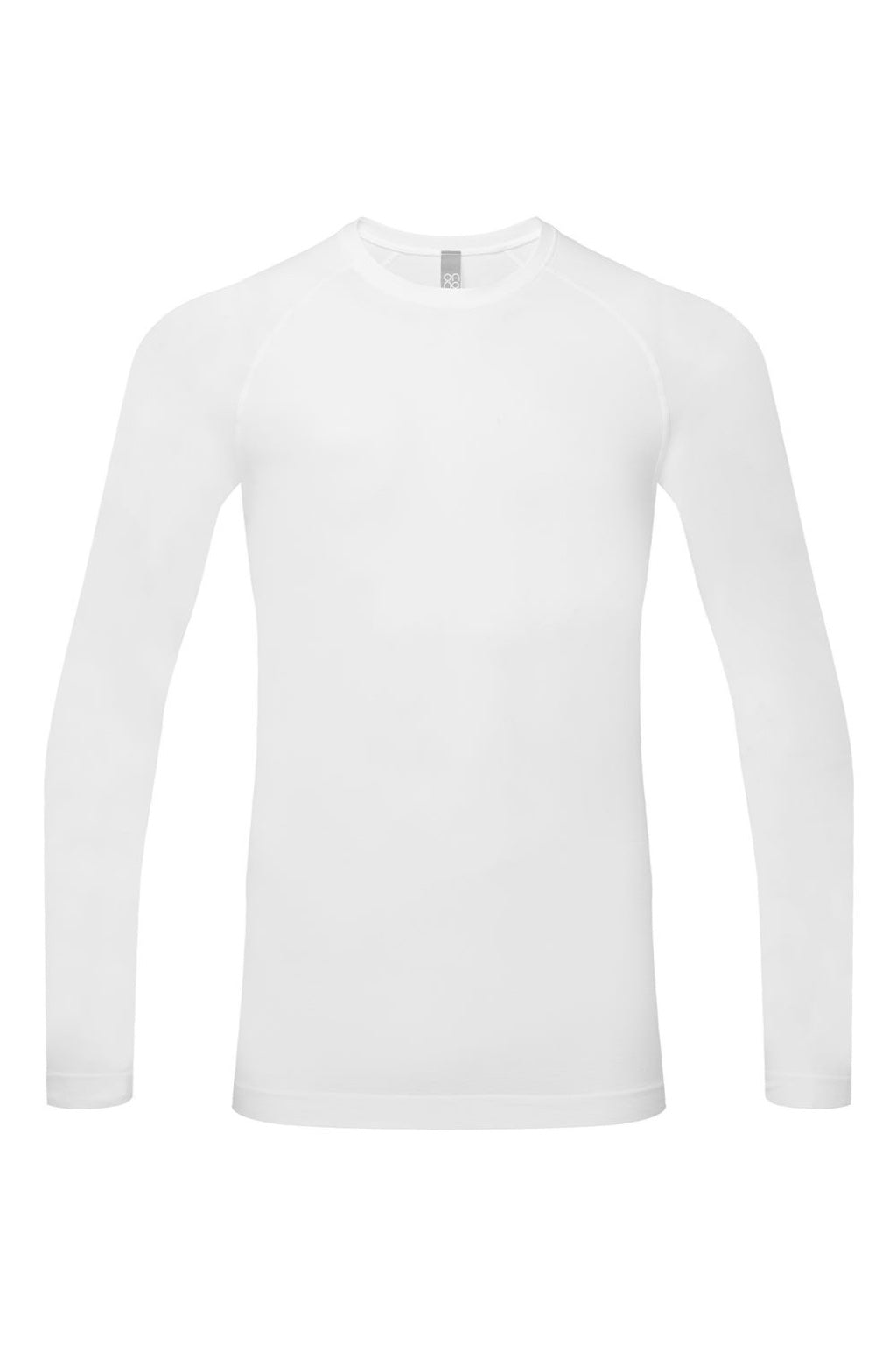 Onna NN270 Mens Unstoppable Fresh Long Sleeve Underscrub Base Layer White Flat Front