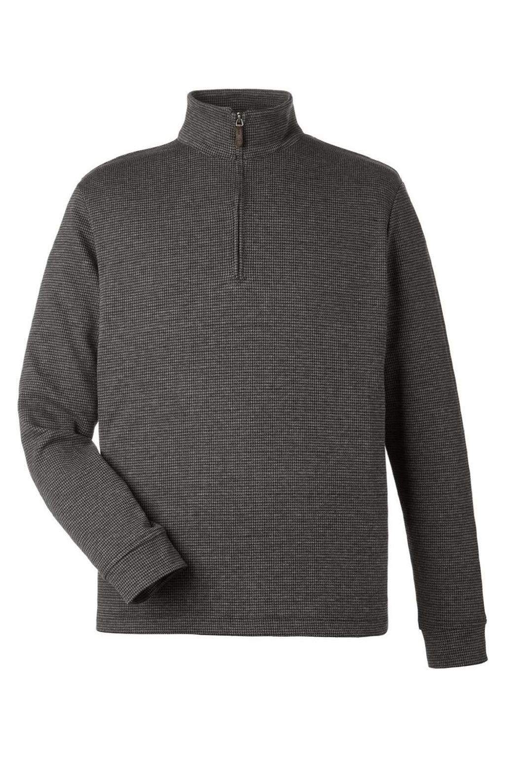 Vineyard Vines K004693 Mens Bluffs 1/4 Zip Sweatshirt Harbor Grey Flat Front
