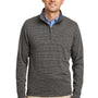 Vineyard Vines Mens Bluffs 1/4 Zip Sweatshirt - Harbor Grey - New