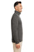Vineyard Vines K004693 Mens Bluffs 1/4 Zip Sweatshirt Harbor Grey Model Side