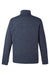 Vineyard Vines K004693 Mens Bluffs 1/4 Zip Sweatshirt Nautical Navy Blue Flat Back