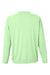 Huk H12L009 Mens LoPro Pursuit Long Sleeve Crewneck T-Shirt Patina Green Flat Back