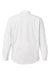 Huk H150184 Mens Creekbed Long Sleeve Button Down Shirt White Flat Back