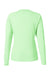 Huk H612L04 Womens LoPro Pursuit Long Sleeve Crewneck T-Shirt Patina Green Flat Back