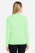 Huk H612L04 Womens LoPro Pursuit Long Sleeve Crewneck T-Shirt Patina Green Model Back