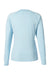 Huk H612L04 Womens LoPro Pursuit Long Sleeve Crewneck T-Shirt Plein Air Blue Flat Back