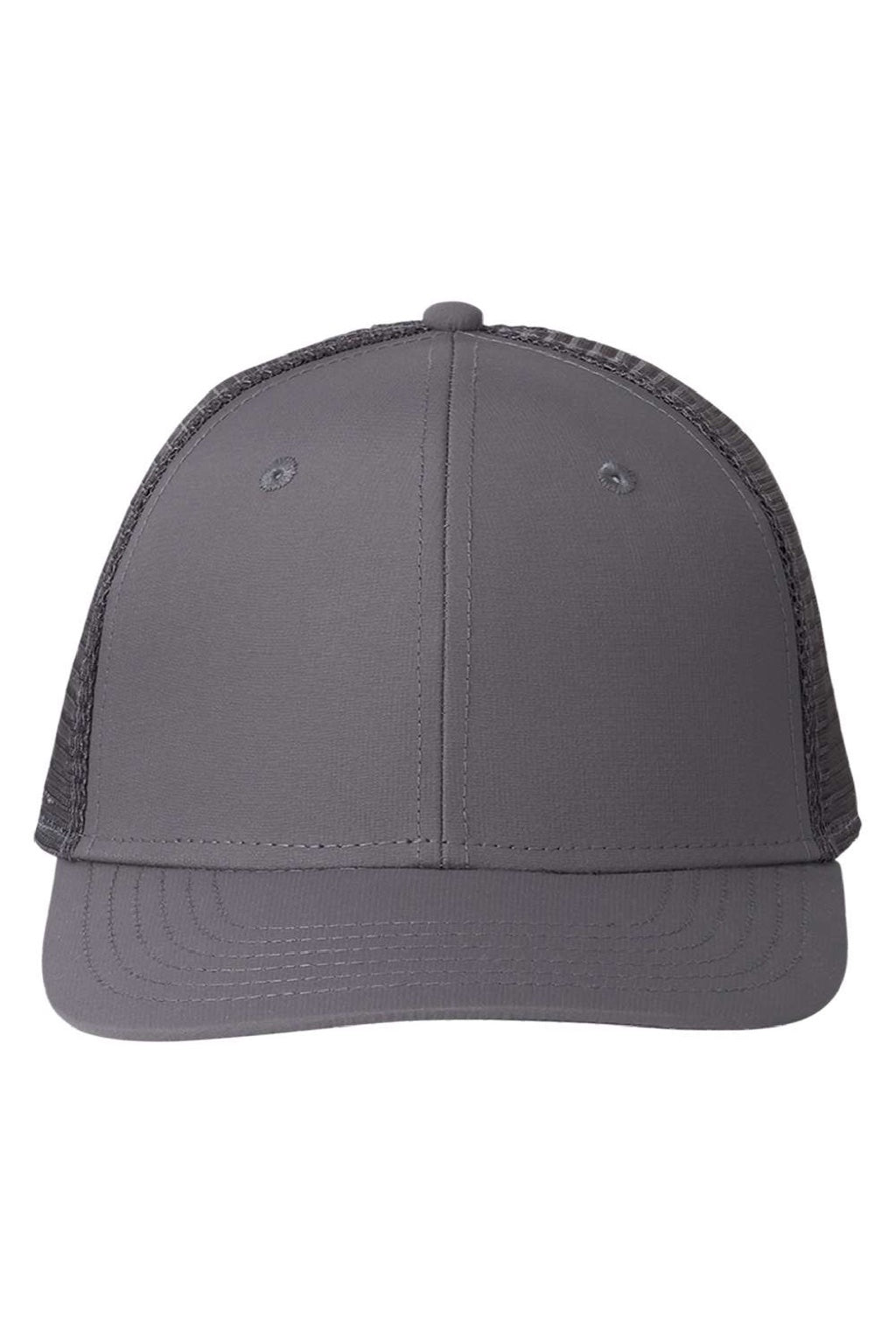 Vineyard Vines Hats F001779 Mens Performance Snapback Trucker Hat Harbor Grey Flat Front