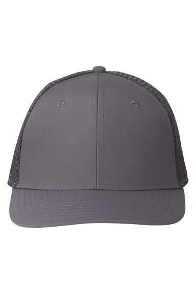 Vineyard Vines Hats F001779 Mens Performance Snapback Trucker Hat Harbor Grey Flat Front