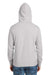 Vineyard Vines K002710 Mens Hooded Sweatshirt Hoodie w/ Pouch Pocket Heather Grey Model Back
