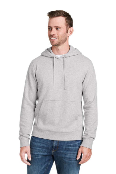 Vineyard Vines K002710 Mens Hooded Sweatshirt Hoodie w/ Pouch Pocket Heather Grey Model Front