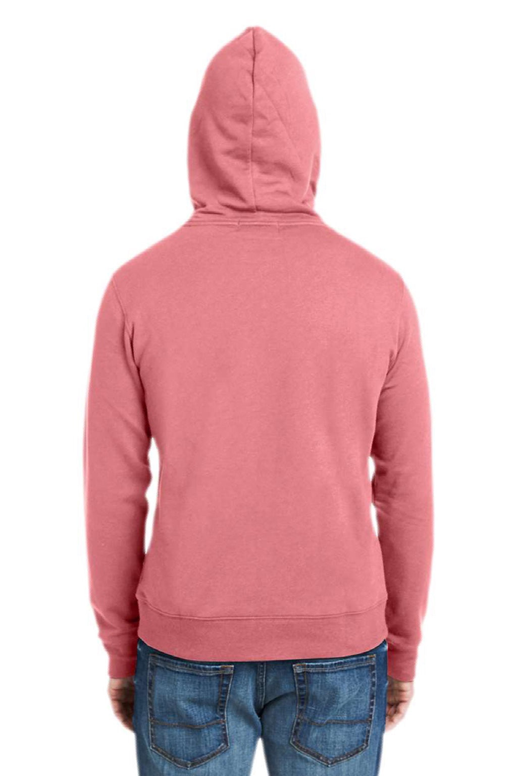 Vineyard Vines K002710 Mens Hooded Sweatshirt Hoodie w/ Pouch Pocket Jetty Red Model Back