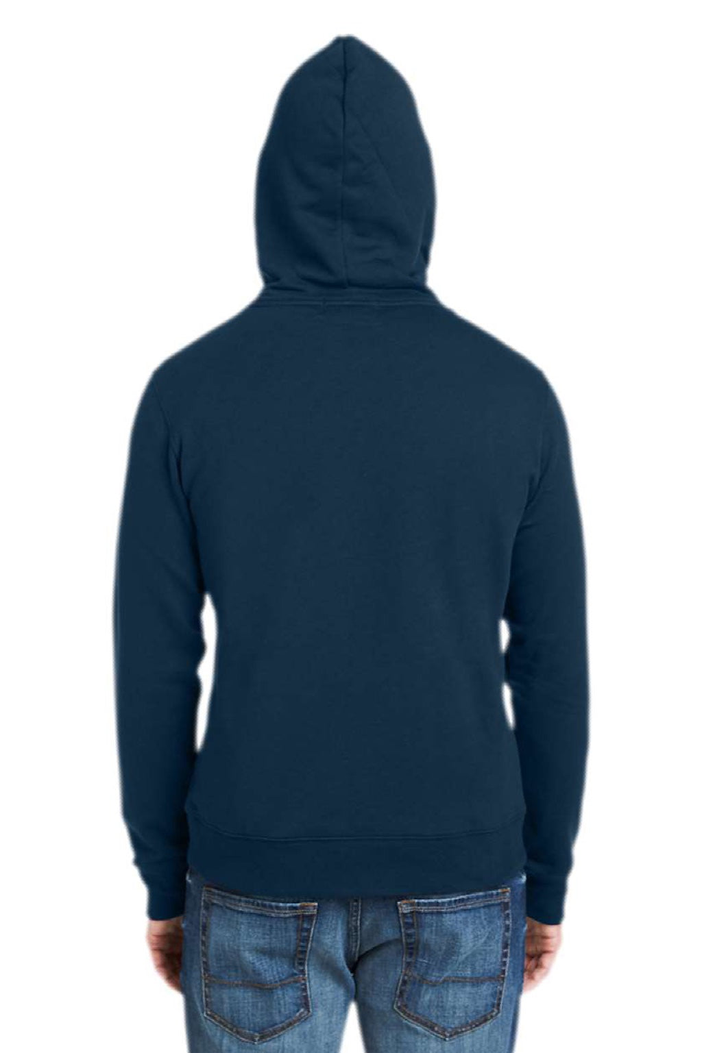 Vineyard Vines K002710 Mens Hooded Sweatshirt Hoodie w/ Pouch Pocket Vineyard Navy Blue Model Back
