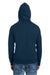 Vineyard Vines K002710 Mens Hooded Sweatshirt Hoodie w/ Pouch Pocket Vineyard Navy Blue Model Back