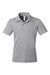 Team 365 TT51HY Youth Zone Sonic Moisture Wicking Short Sleeve Polo Shirt Heather Grey Flat Front
