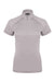 Swannies Golf SW200L Womens Quinn Short Sleeve Polo Shirt Grey Flat Front