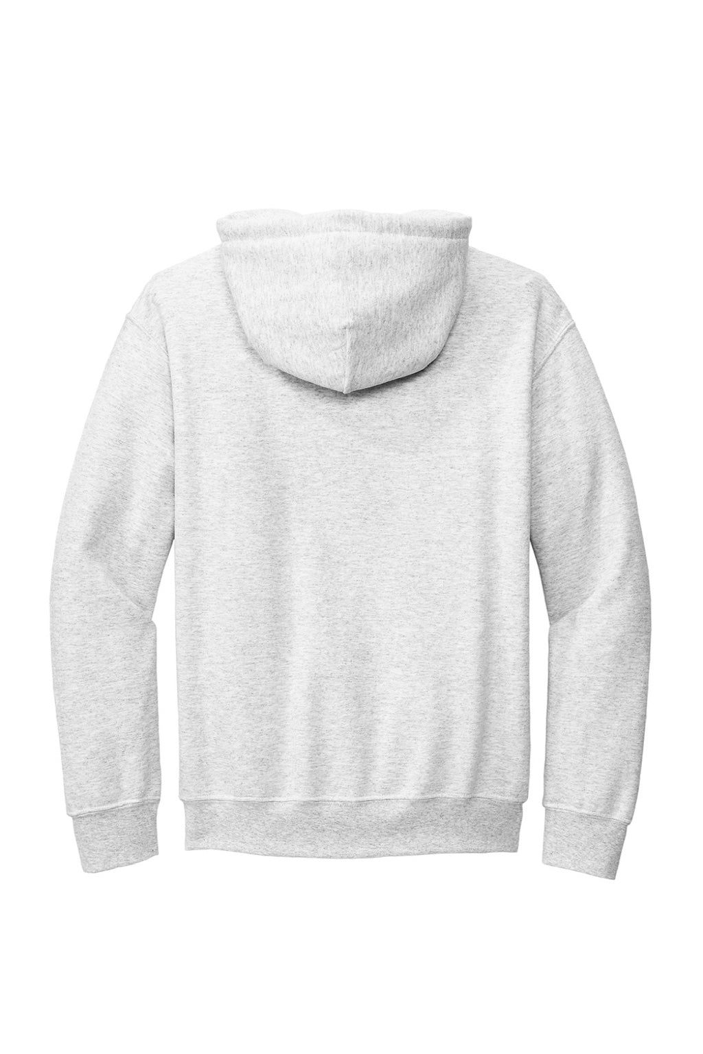 Gildan 12500 Mens DryBlend Moisture Wicking Hooded Sweatshirt Hoodie w/ Pouch Pocket Ash Grey Flat Back