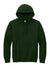 Gildan 12500 Mens DryBlend Moisture Wicking Hooded Sweatshirt Hoodie w/ Pouch Pocket Forest Green Flat Front