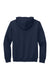 Gildan 12500 Mens DryBlend Moisture Wicking Hooded Sweatshirt Hoodie w/ Pouch Pocket Navy Blue Flat Back