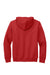 Gildan 12500 Mens DryBlend Moisture Wicking Hooded Sweatshirt Hoodie w/ Pouch Pocket Red Flat Back