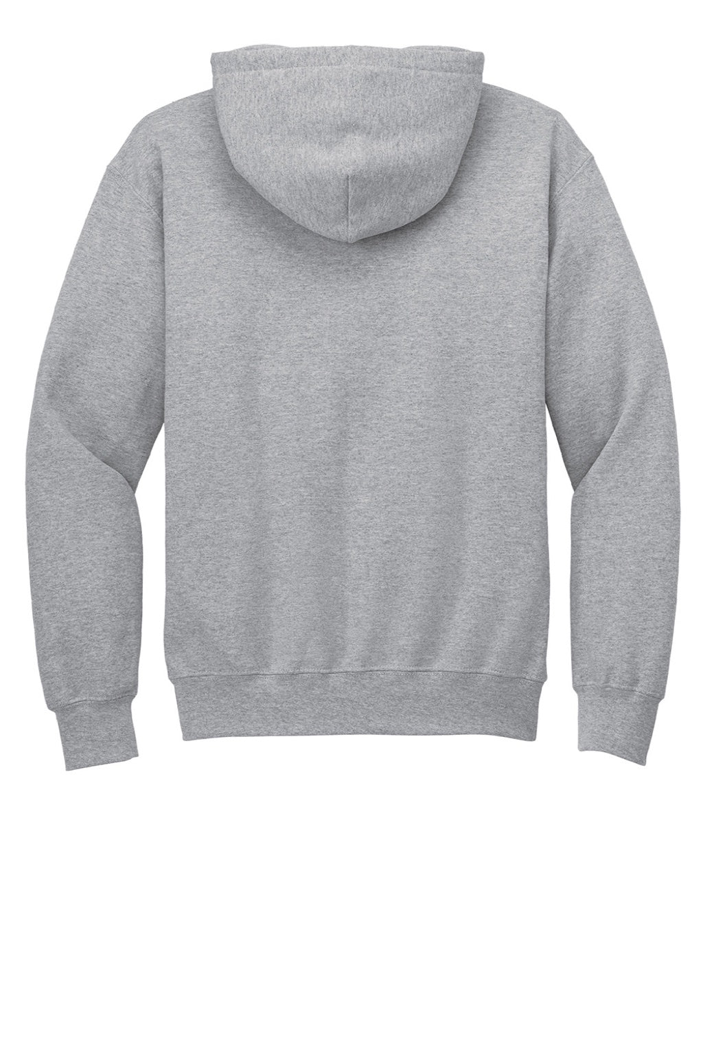 Gildan 12500 Mens DryBlend Moisture Wicking Hooded Sweatshirt Hoodie w/ Pouch Pocket Sport Grey Flat Back