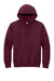 Gildan 12500 Mens DryBlend Moisture Wicking Hooded Sweatshirt Hoodie w/ Pouch Pocket Maroon Flat Front