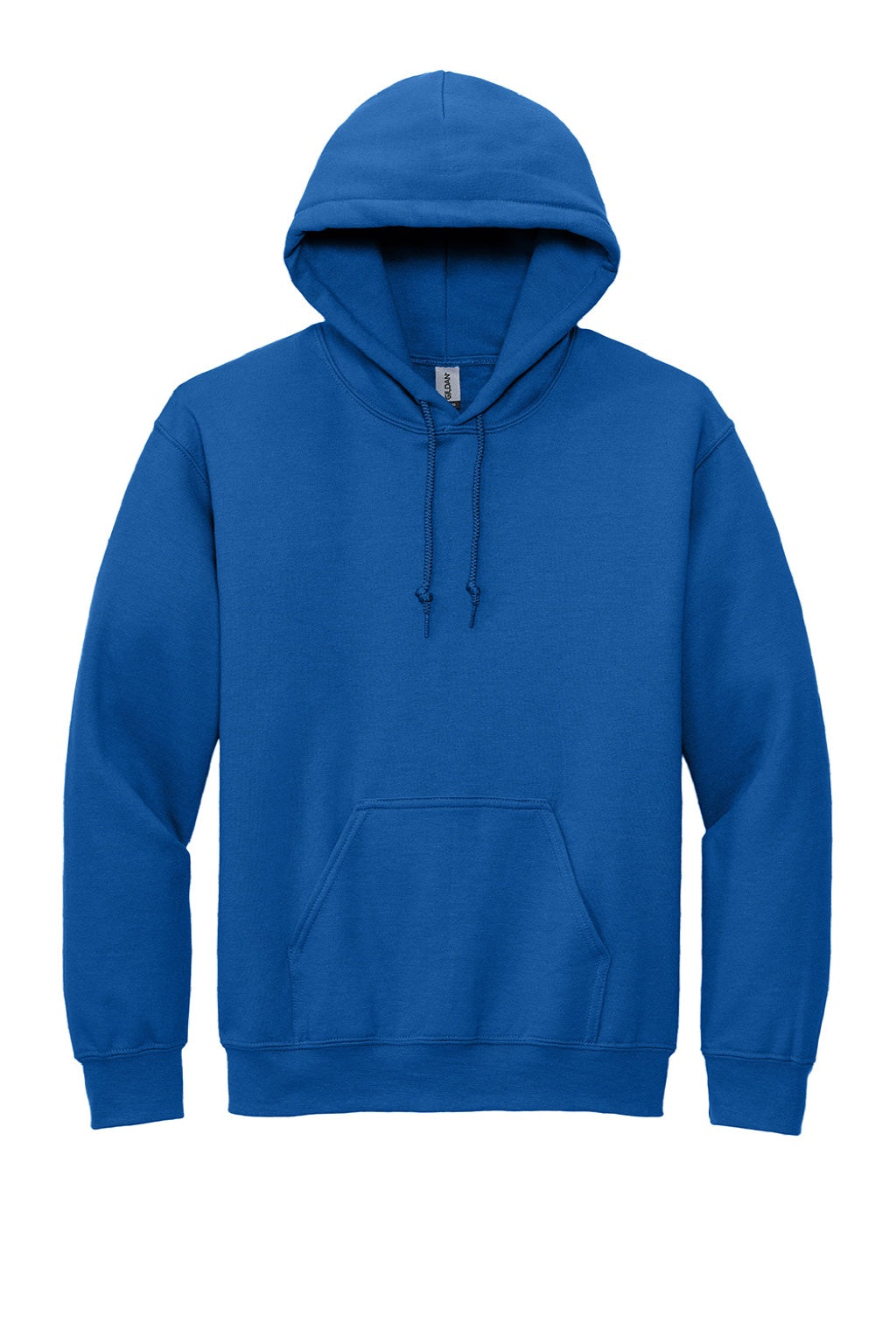 Gildan 12500 Mens DryBlend Moisture Wicking Hooded Sweatshirt Hoodie w/ Pouch Pocket Royal Blue Flat Front