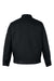 Harriton M721/M721T Mens ClimaBloc Station Full Zip Jacket Black Flat Back