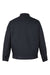 Harriton M721/M721T Mens ClimaBloc Station Full Zip Jacket Dark Charcoal Grey Flat Back