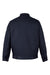 Harriton M721/M721T Mens ClimaBloc Station Full Zip Jacket Dark Navy Blue Flat Back