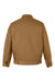 Harriton M721/M721T Mens ClimaBloc Station Full Zip Jacket Duck Brown Flat Back