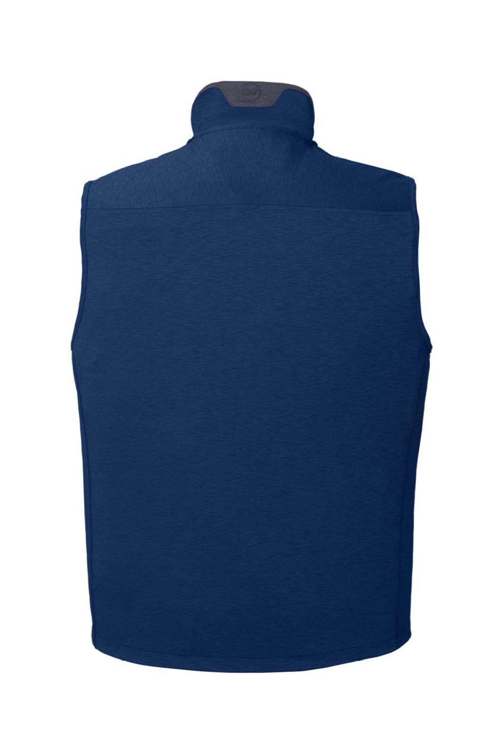 Vineyard Vines O001400 Mens On The Go Shep Full Zip Vest Deep Bay Blue Flat Back