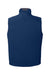 Vineyard Vines O001400 Mens On The Go Shep Full Zip Vest Deep Bay Blue Flat Back