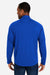 Core 365 CE418 Mens Origin Performance Pique 1/4 Zip Sweatshirt True Royal Blue/Carbon Grey Model Back