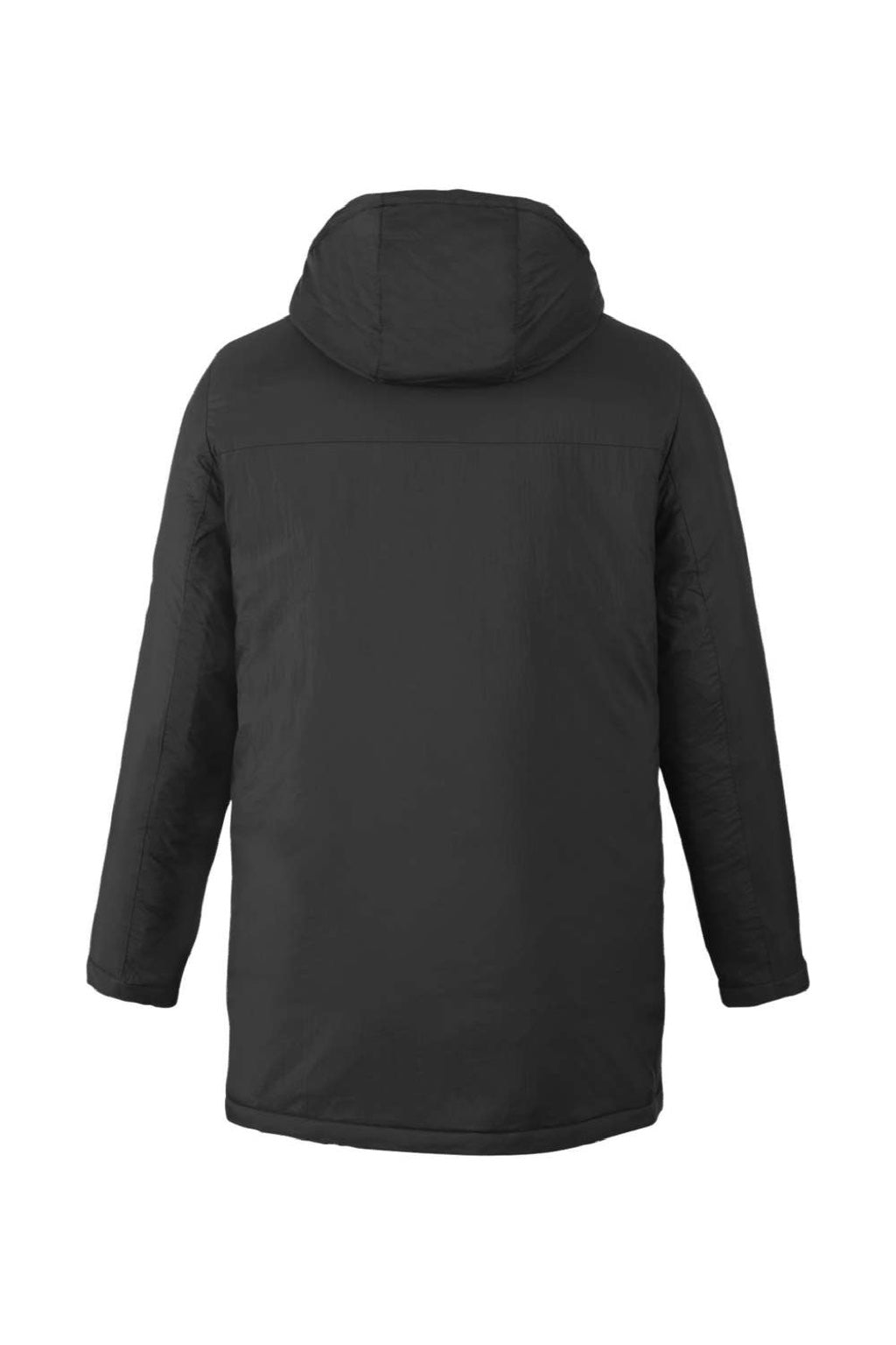 Core 365 CE725 Mens Inspire 3-in-1 Insulated Full Zip Hooded Jacket Black/Carbon Grey Flat Back