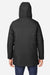 Core 365 CE725 Mens Inspire 3-in-1 Insulated Full Zip Hooded Jacket Black/Carbon Grey Model Back