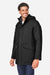 Core 365 CE725 Mens Inspire 3-in-1 Insulated Full Zip Hooded Jacket Black/Carbon Grey Model Side